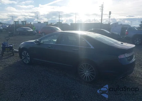 2017 Lincoln Mkz Reserve из США, поврежденный, VIN 3LN6L5FC0HR611024